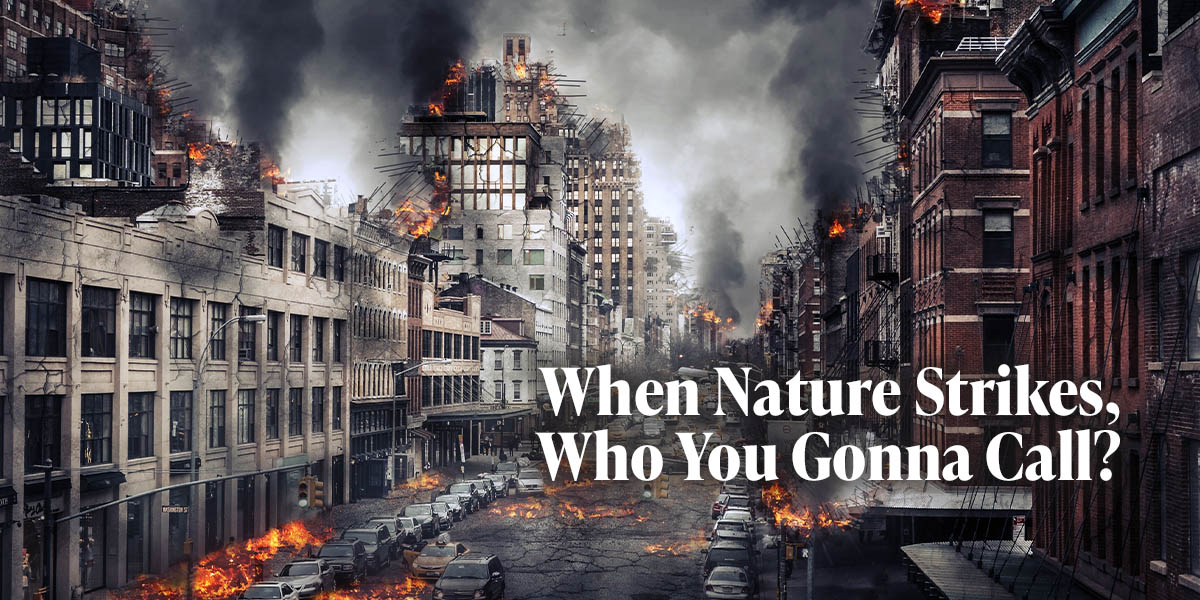 When Nature Strikes, Who You Gonna Call?