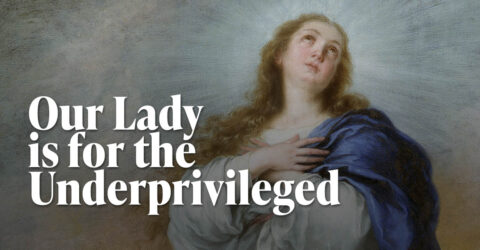 Our Lady is for the Underprivileged